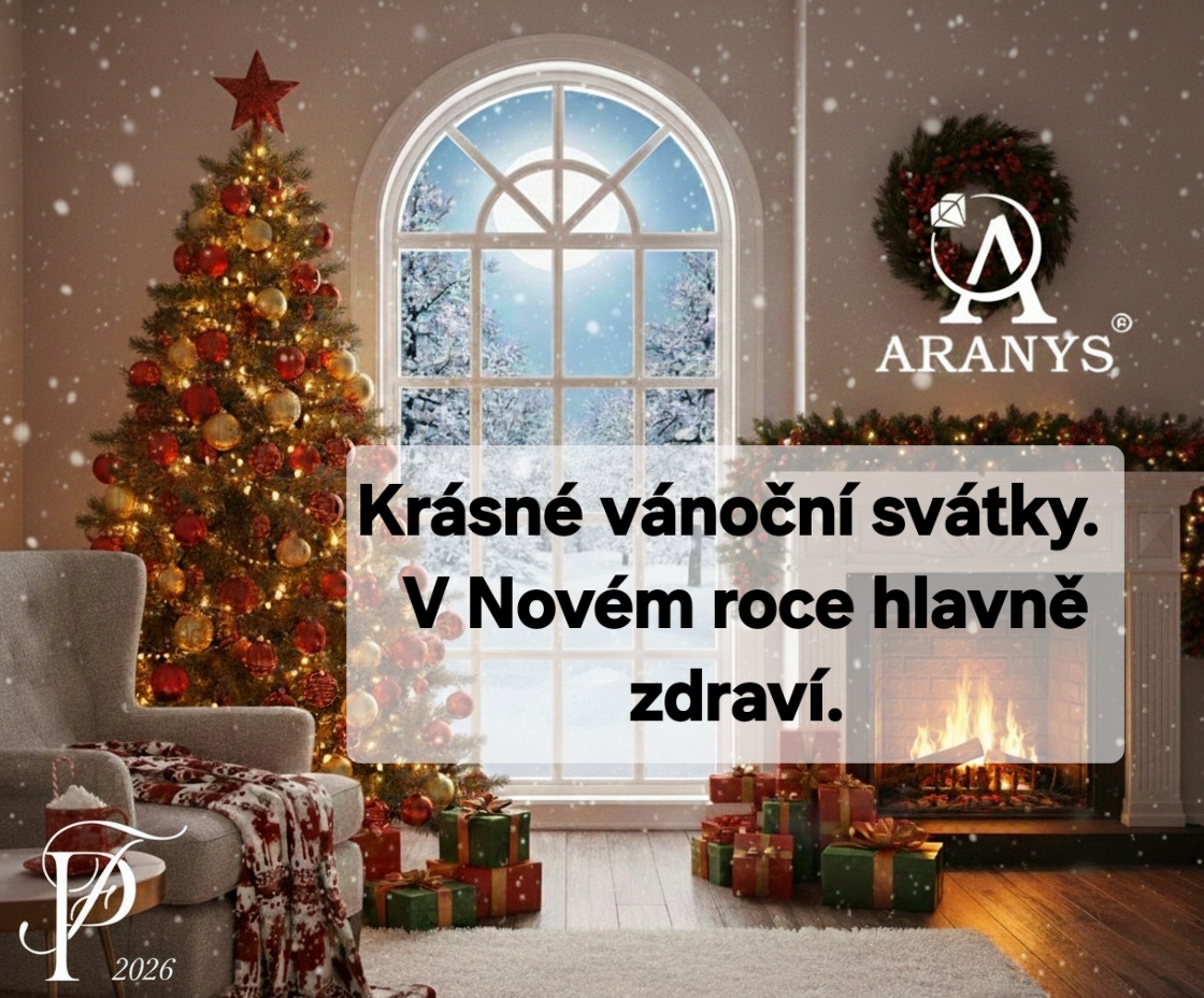 PF 2026: Přejeme Vám Vánoce plné třpytu a pohody