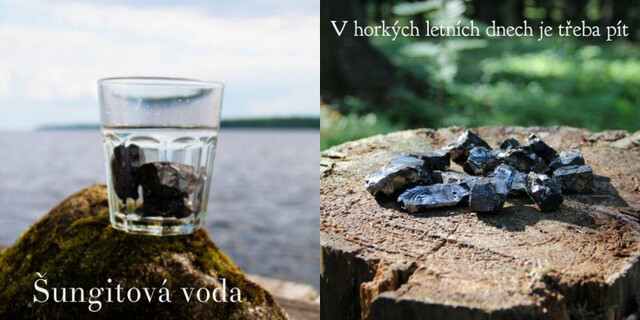 V horkých letních dne je třeba pít.
