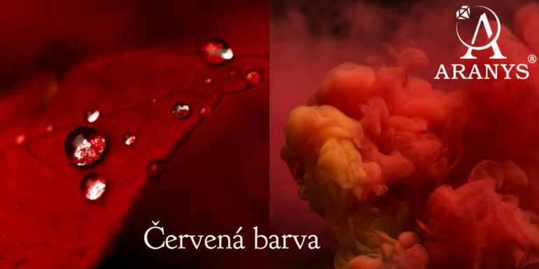 Červená barva