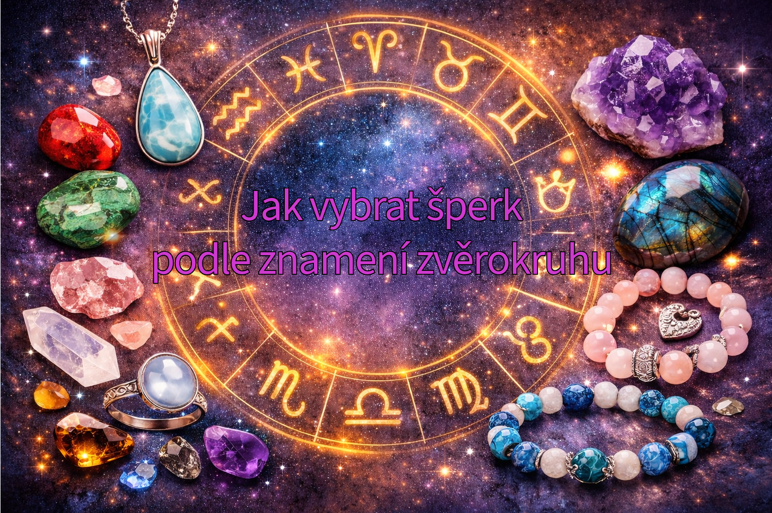 Jak vybrat šperk podle znamení zvěrokruhu