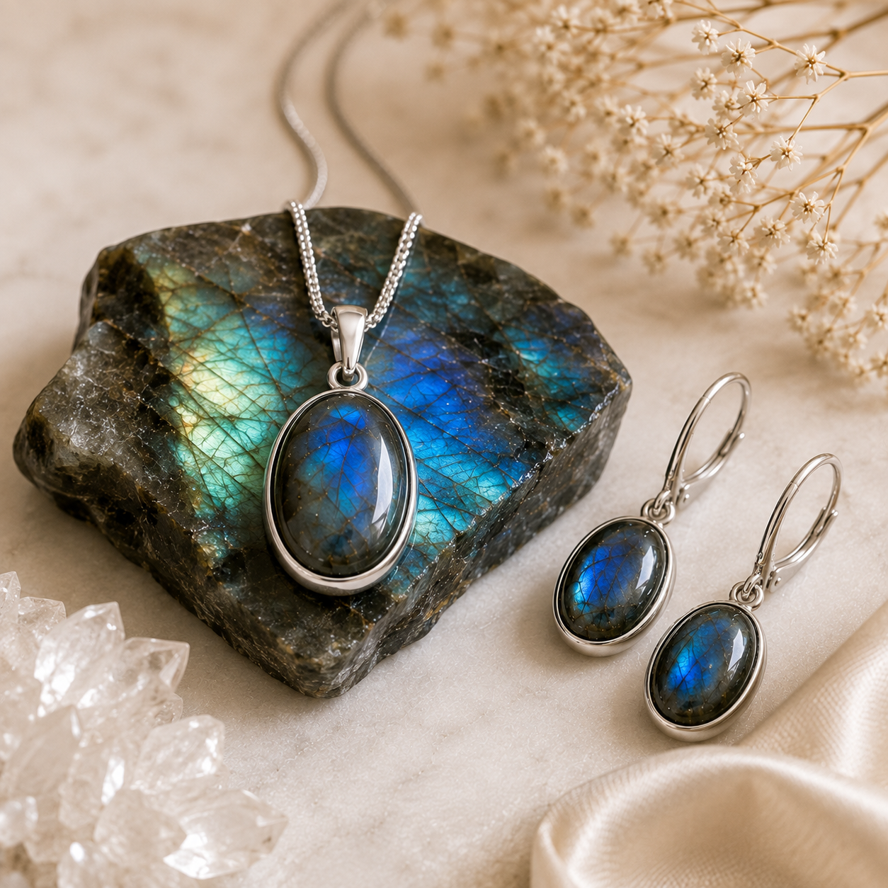Labradorit – symbol intuice, síly a proměny