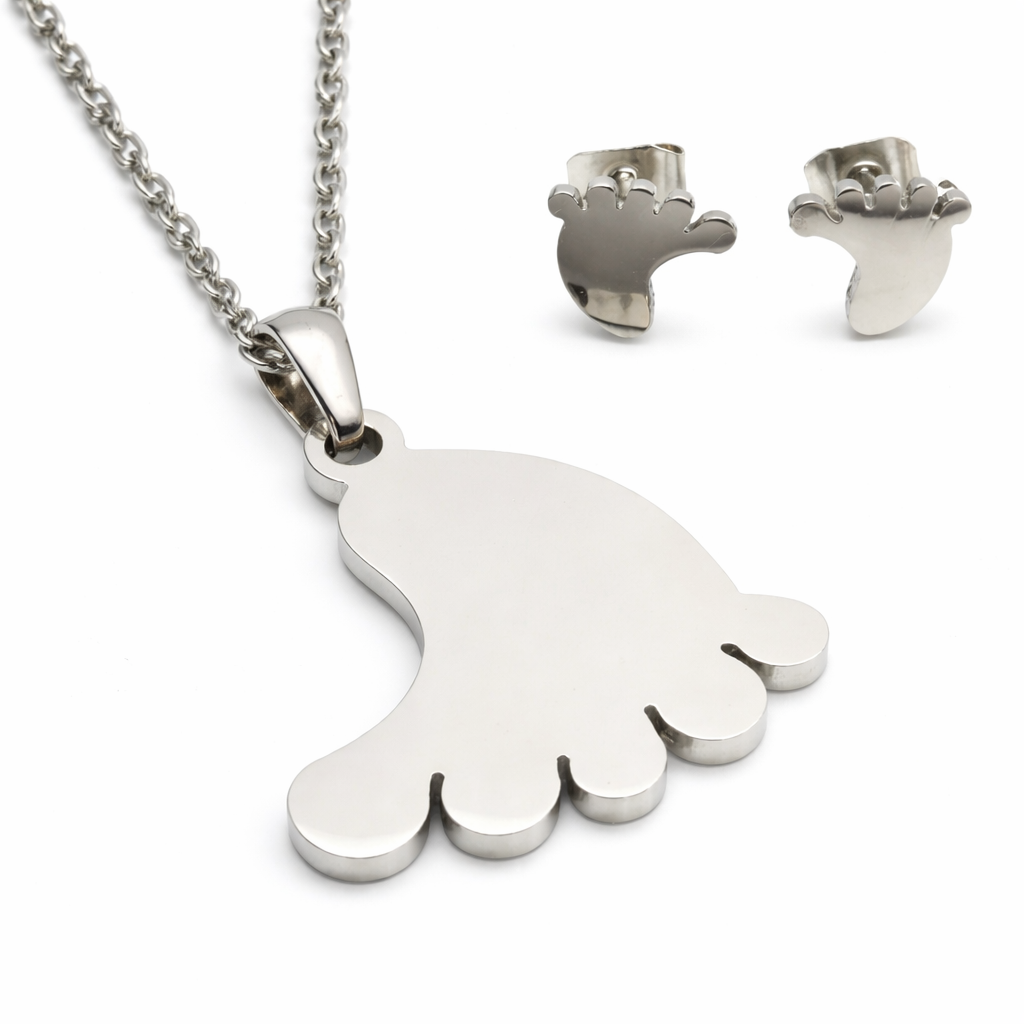 Ocelová souprava s nožičkou Amori