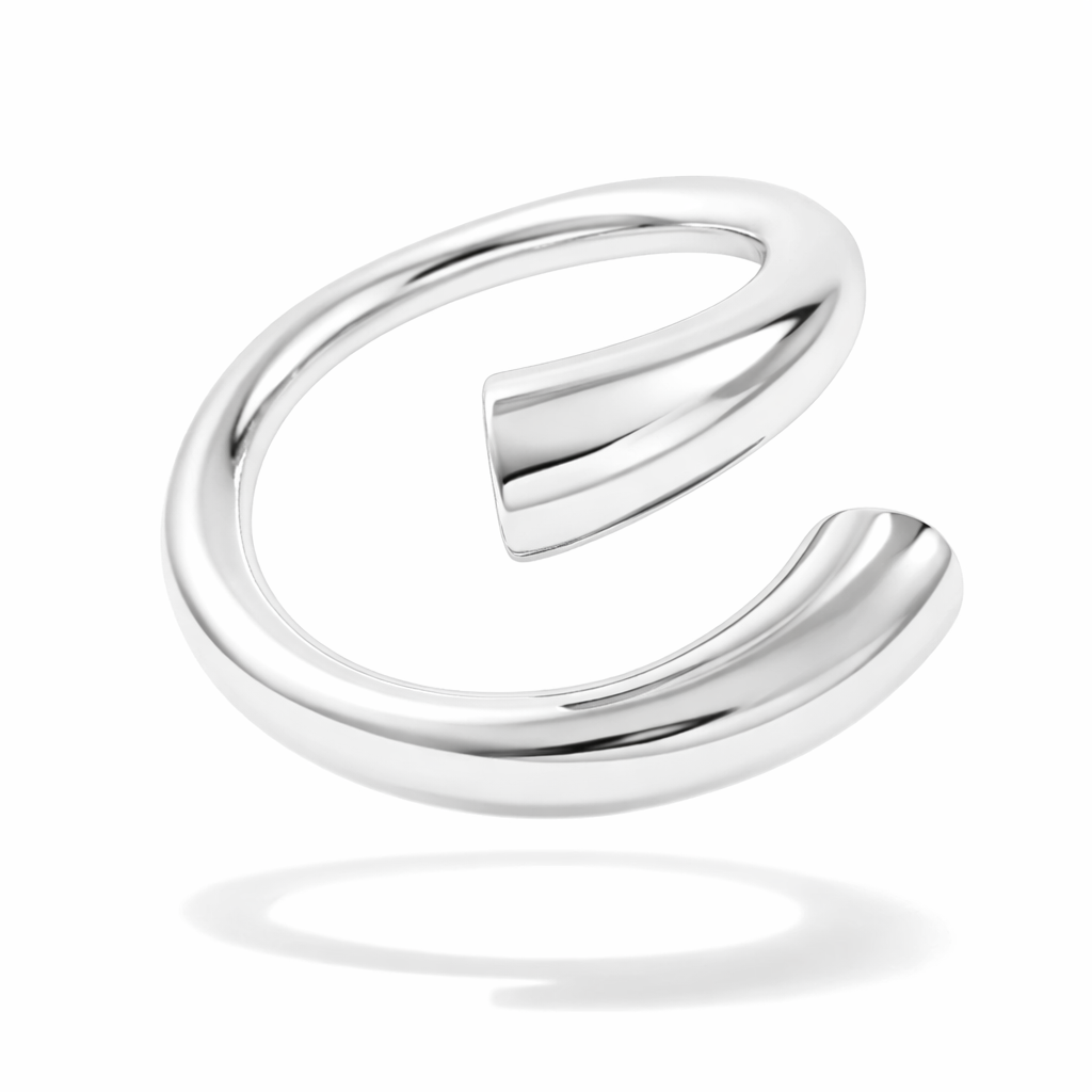 Zatočený roztahovací prsten Curve, 58