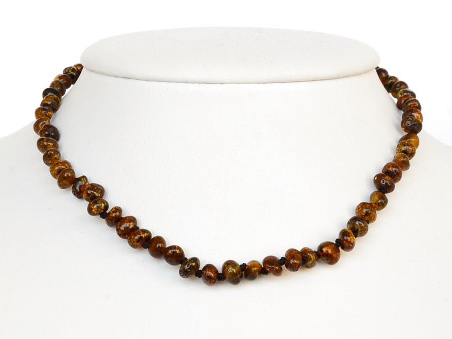 Náhrdelník z jantaru pro miminko Verina