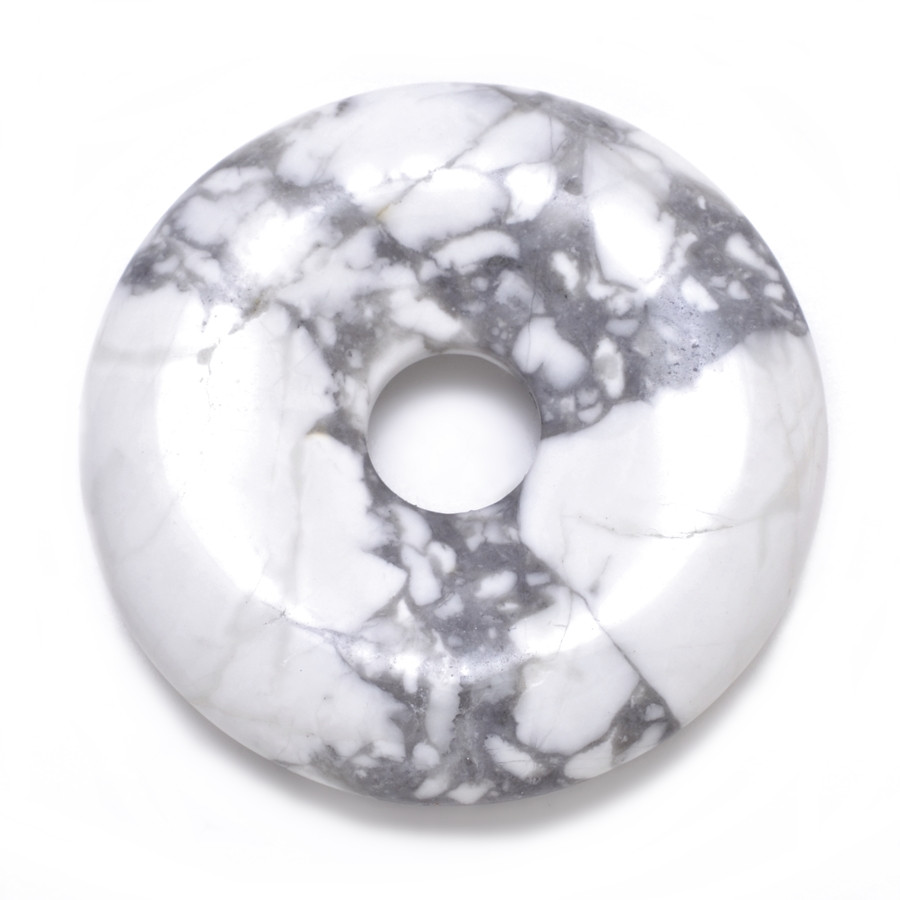 Přívěsek donut z minerálů Darrel, Magnezit