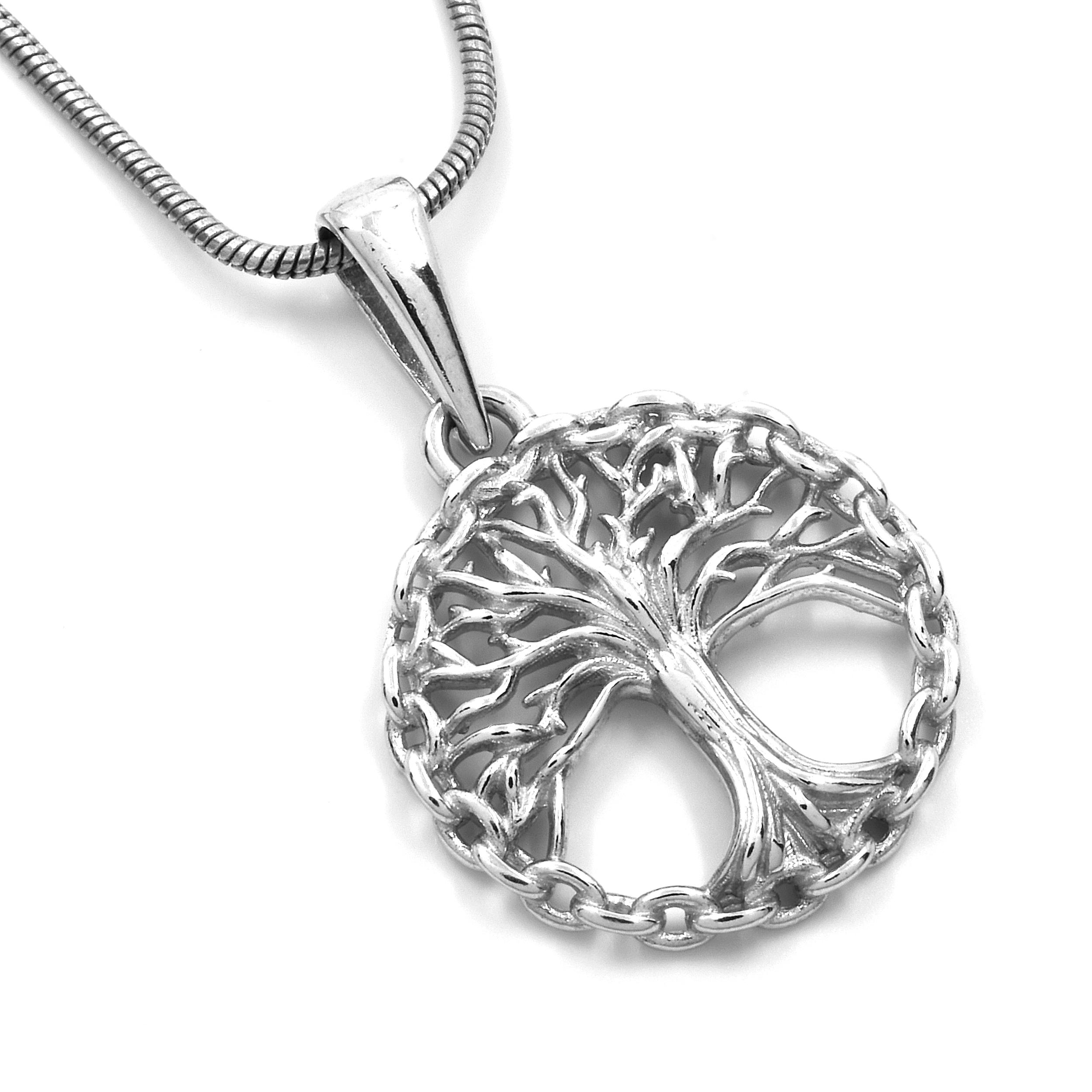 Stříbrný přívěsek strom života Yggdrasil