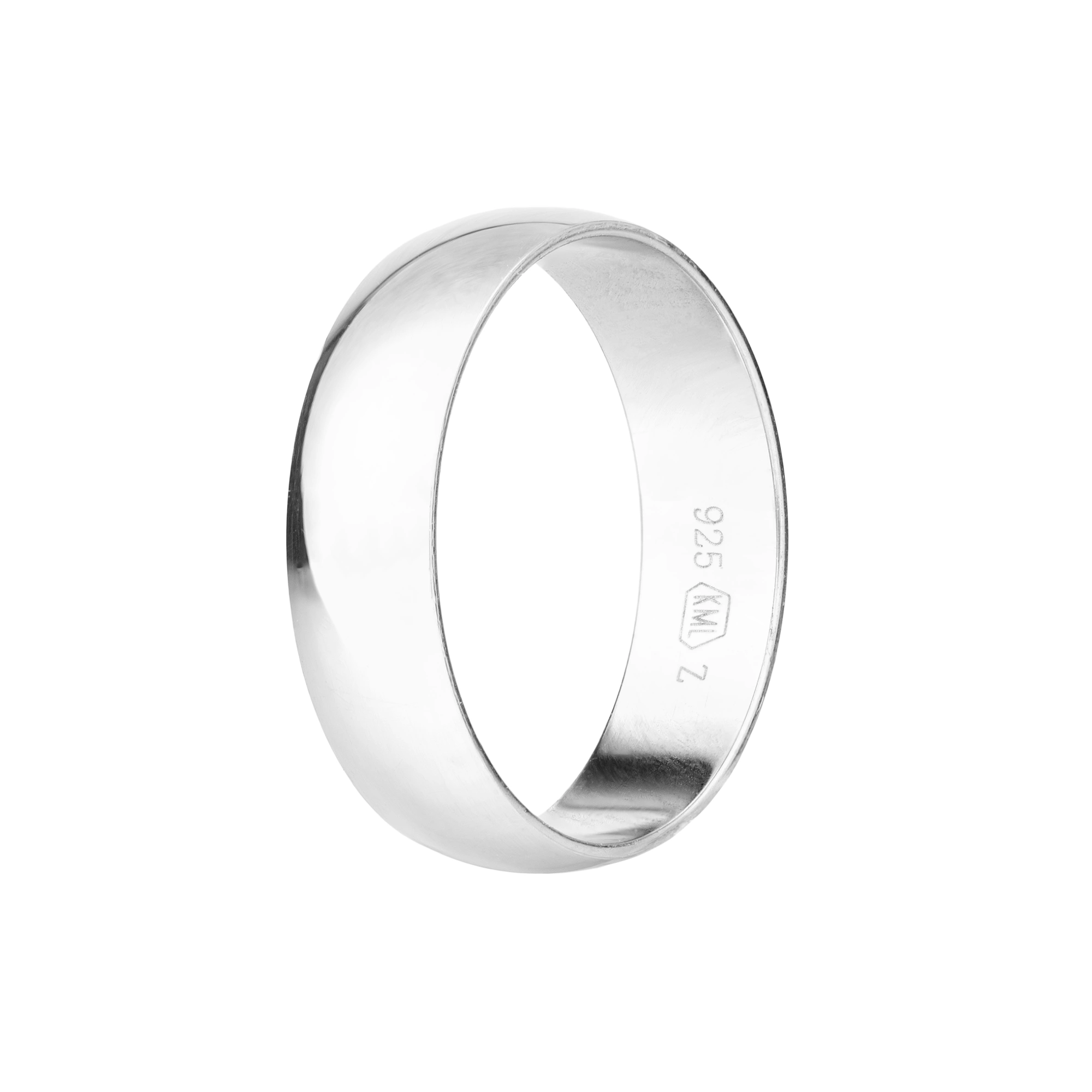 Aranys Stříbrný prsten snubní 4 mm, 69 15212