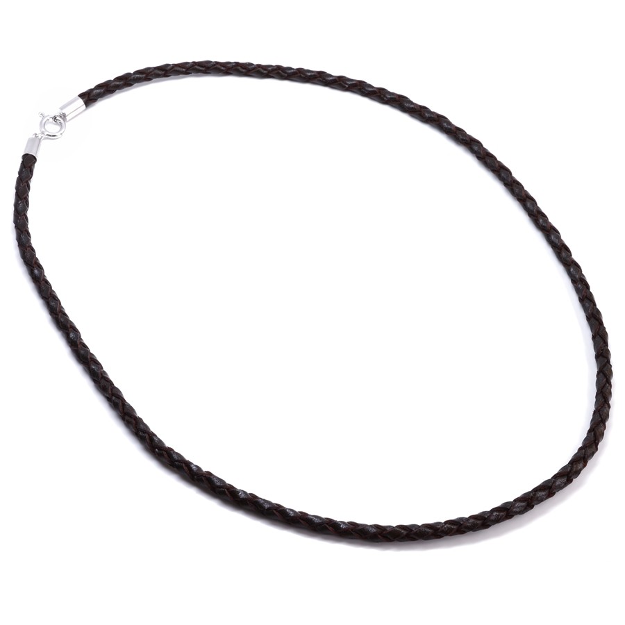 Kožený náhrdelník Base, 60 cm