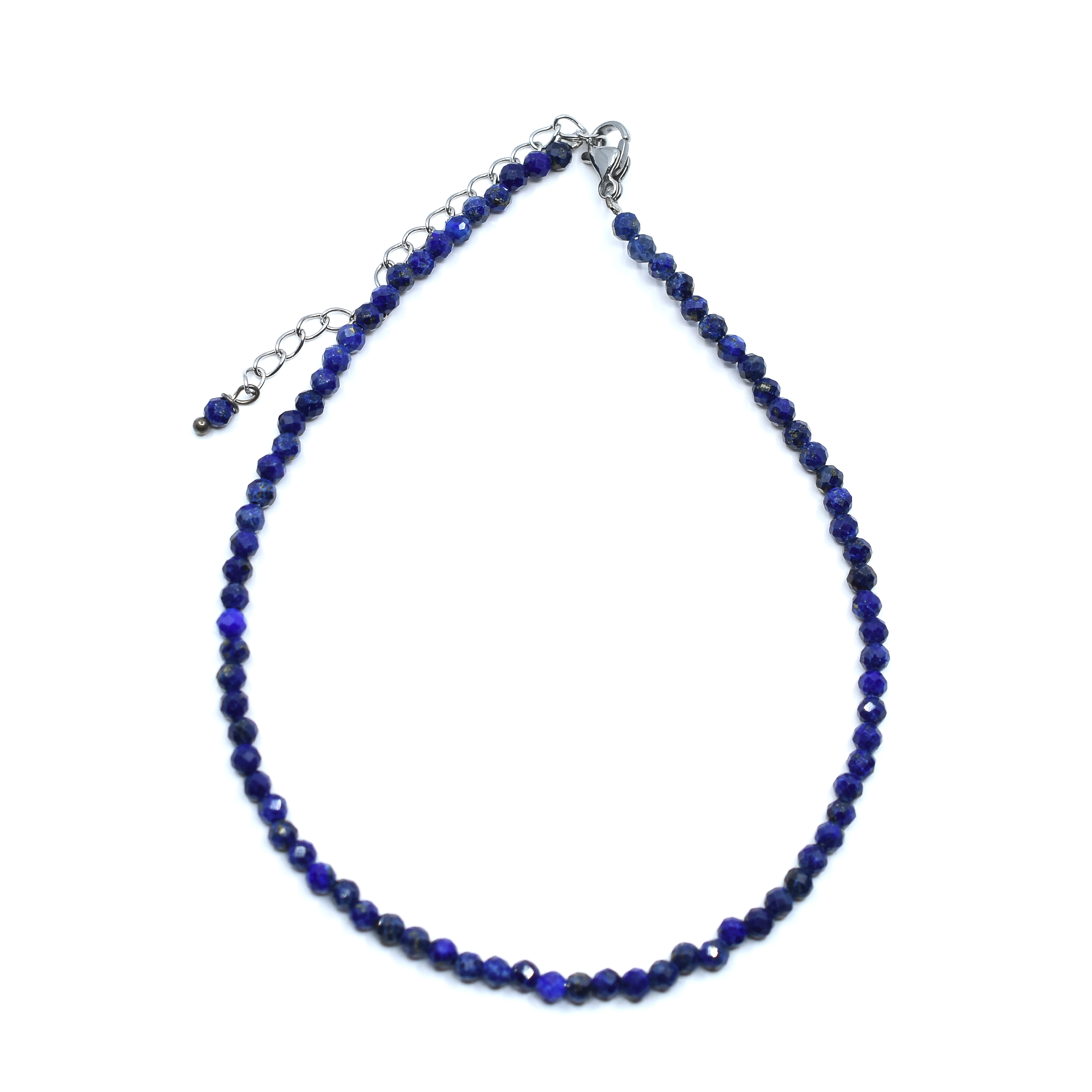 Ocelový nákotník z minerálů Calista, Lapis Lazuli