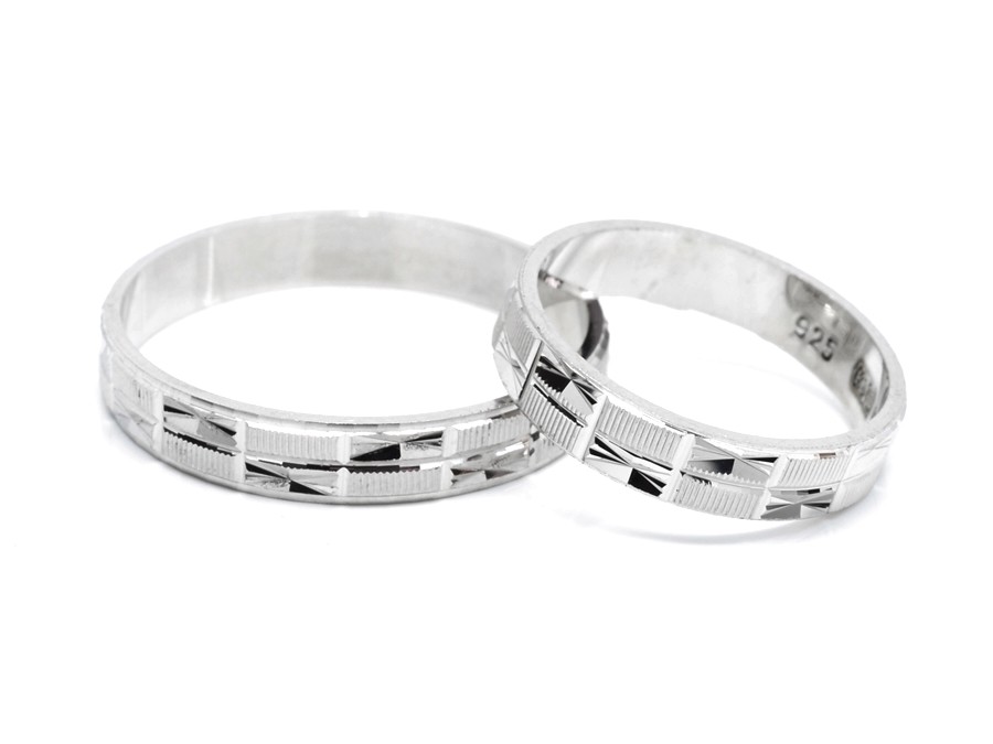 Aranys Snubní stříbrný prsten, 49 00388