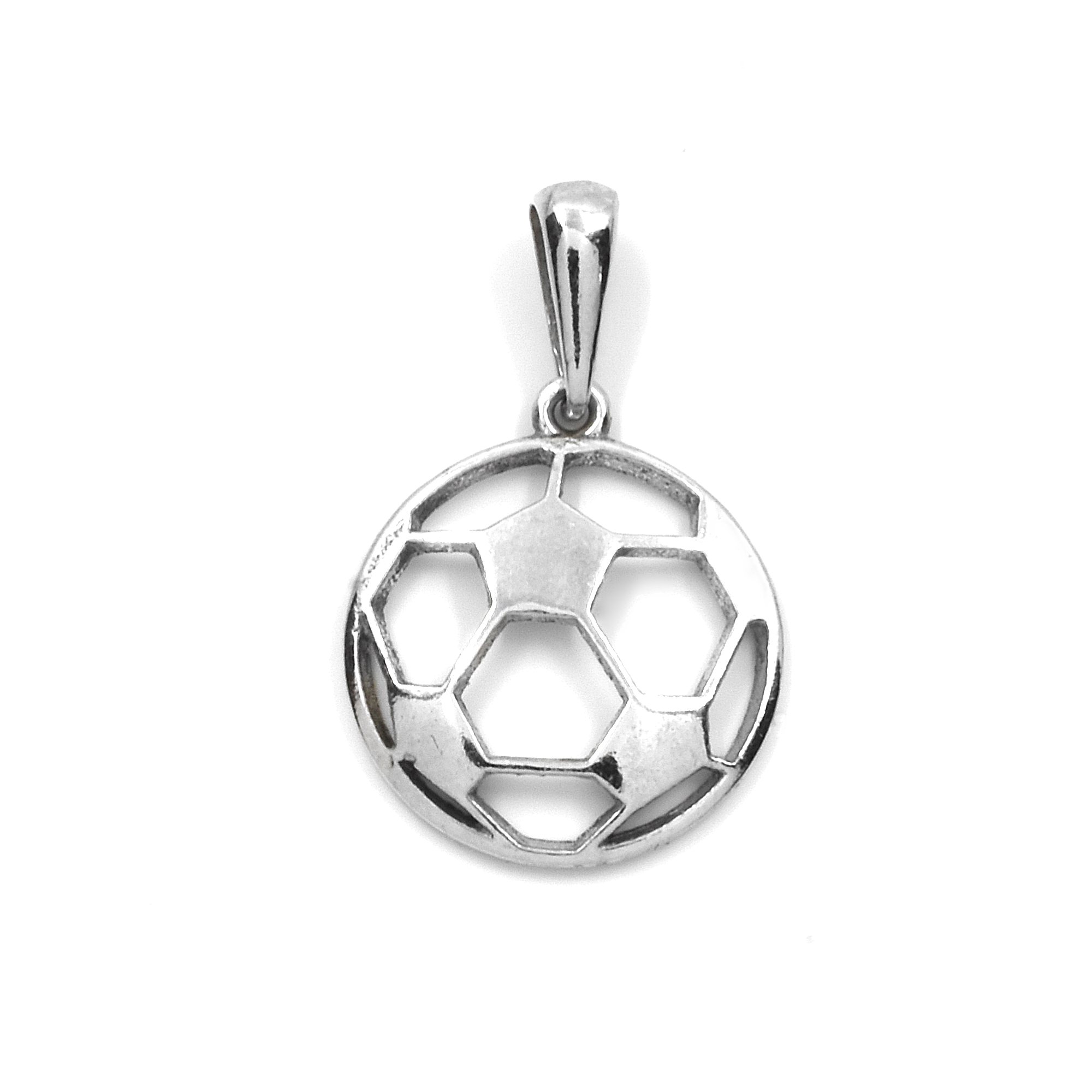 Stříbrný přívěsek fotbalový míč/kopačák Mac