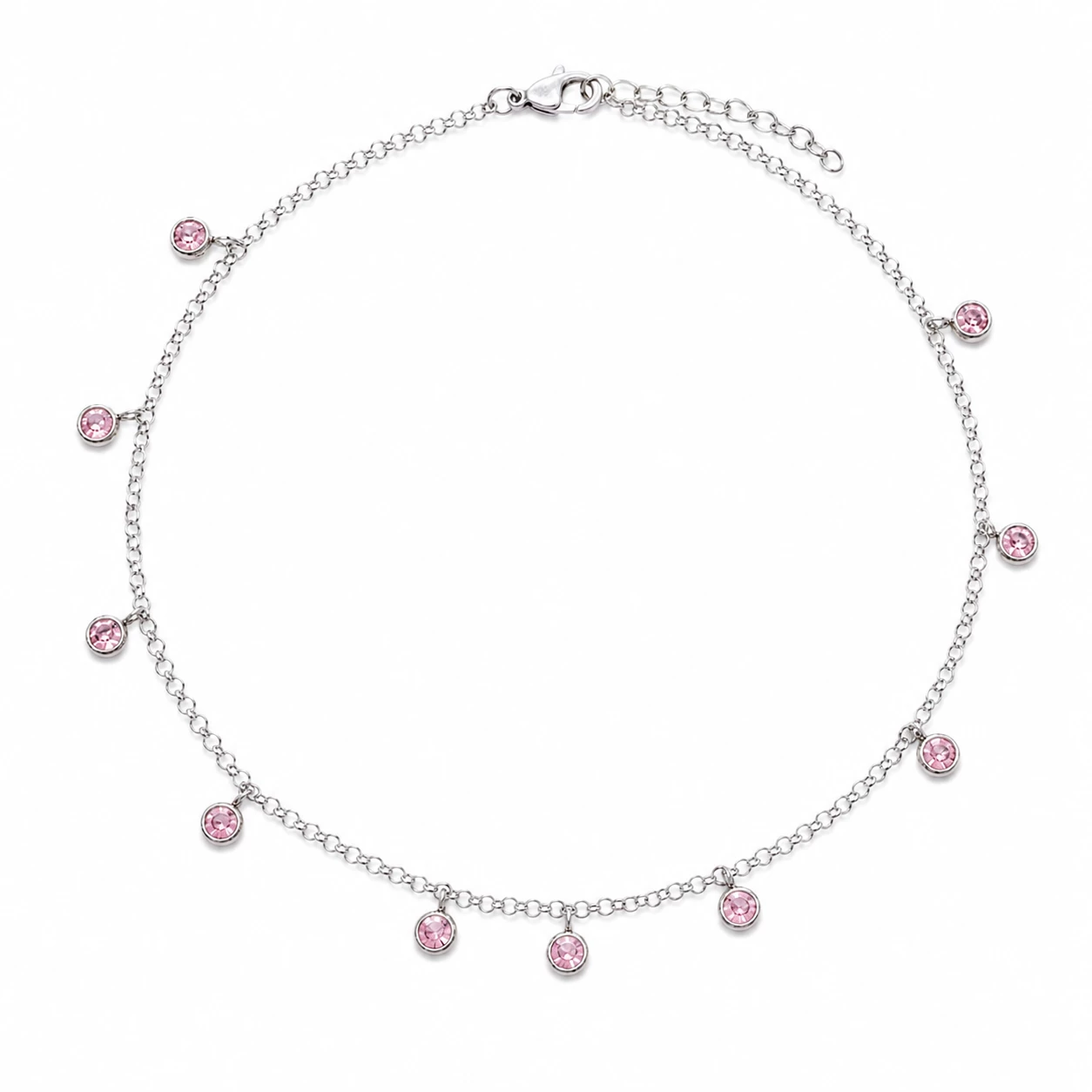 Ocelový nákotník s krystaly Swarovski Rosali