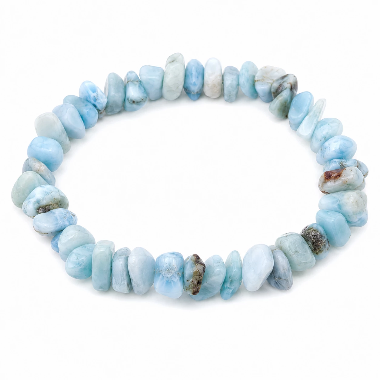 Náramek sekaný larimar Harmonie