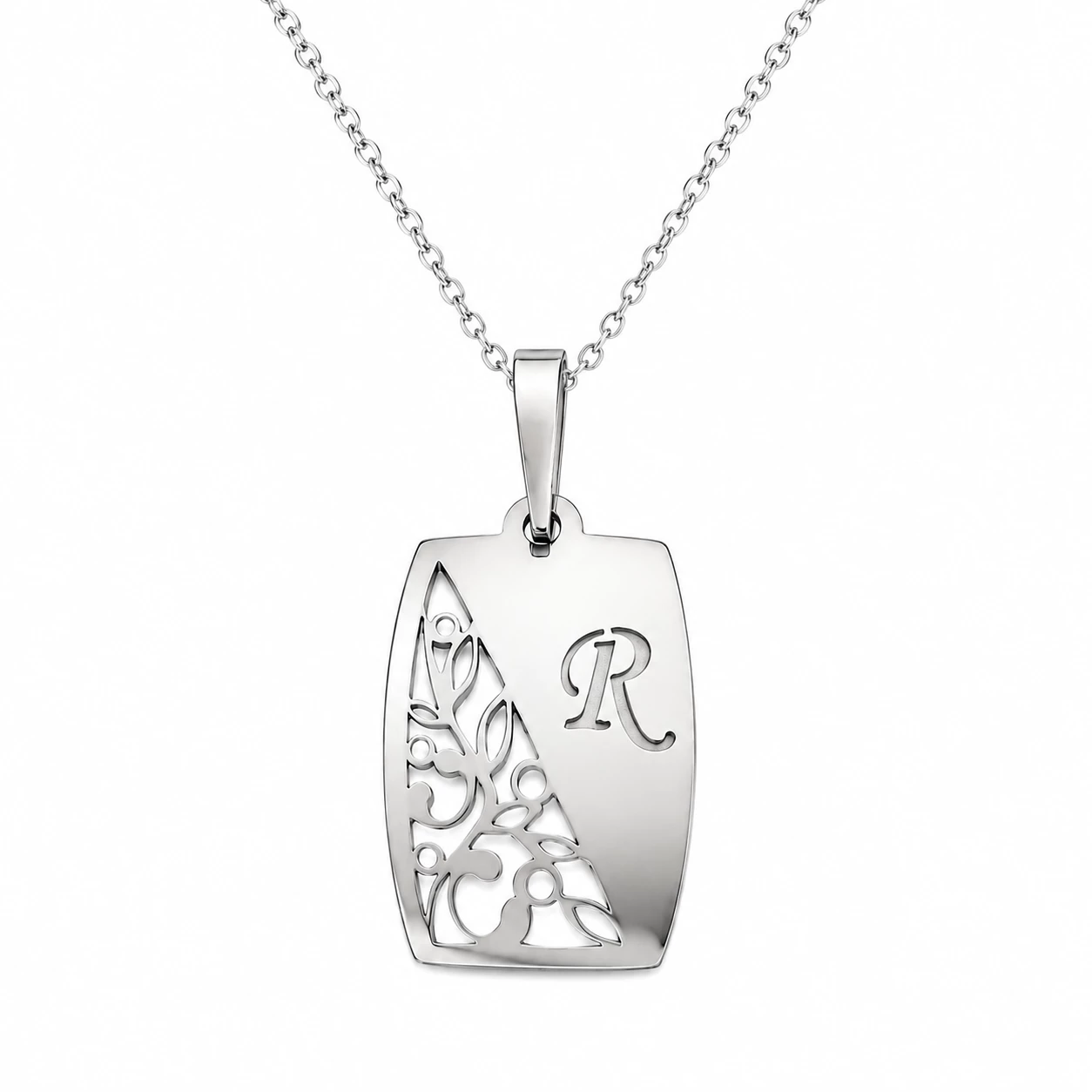 Stříbrný přívěsek ozdobné písmeno Filigria
