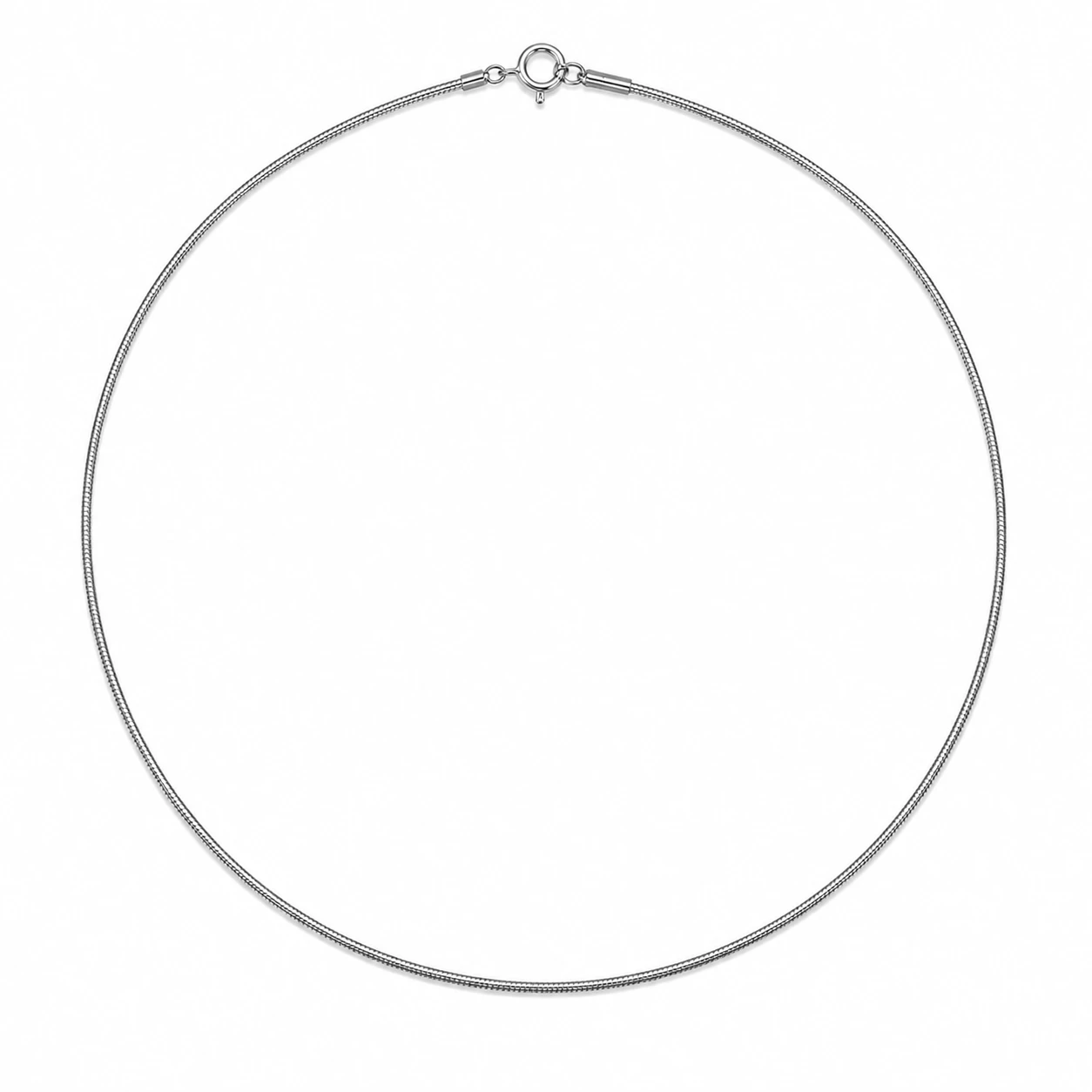 Stříbrný obojkový náhrdelník Minimale