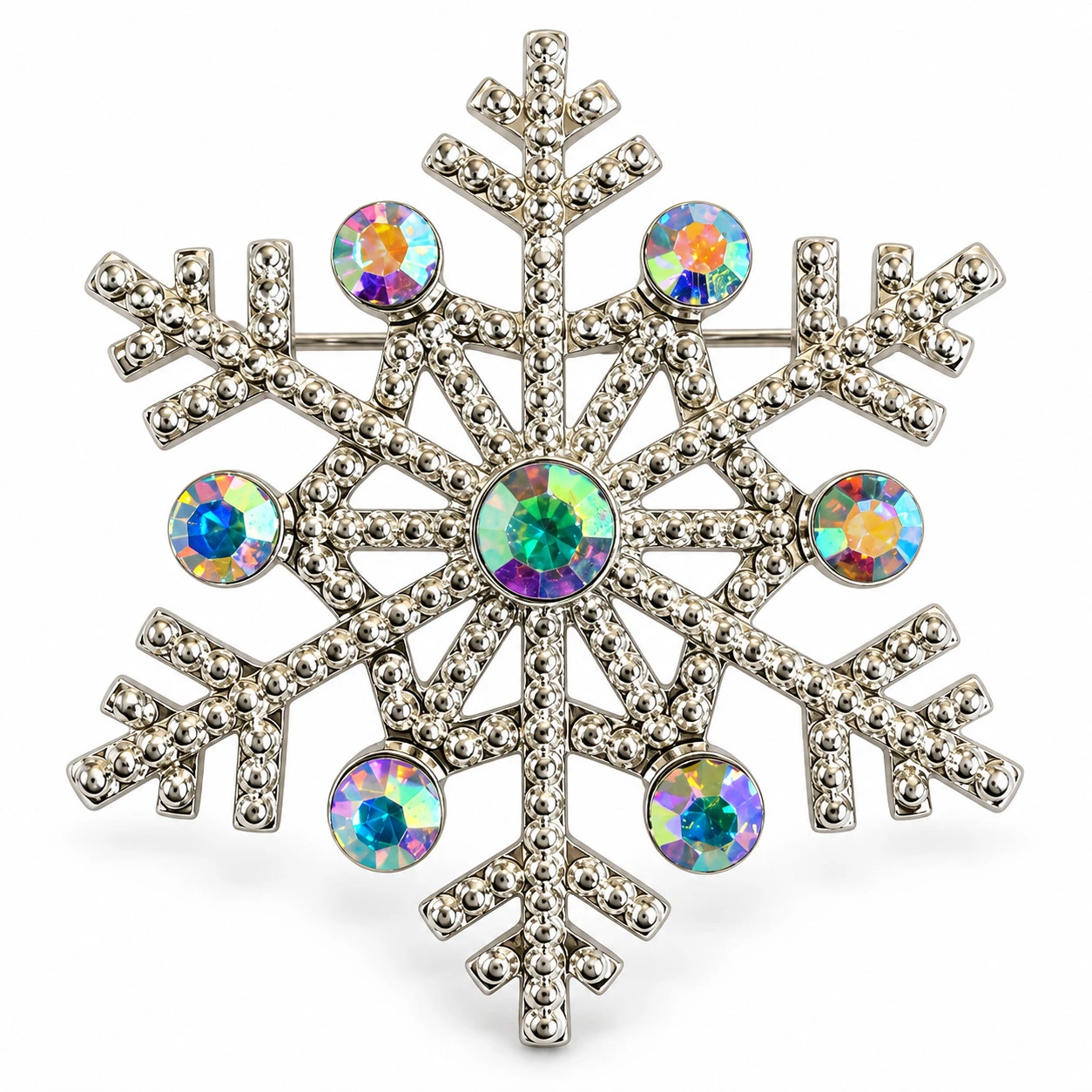 Brož Vločka s krystaly Swarovski