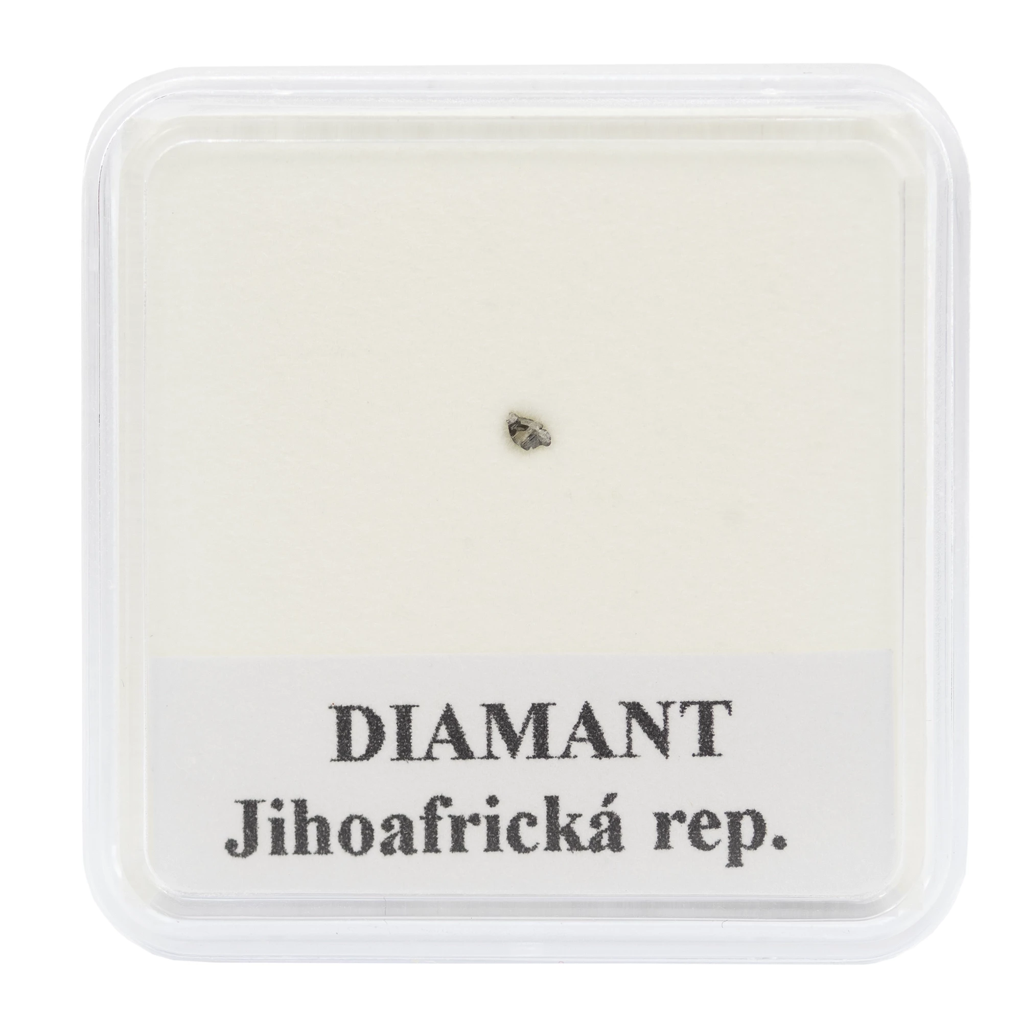Přírodní surový diamant 3 mm