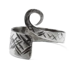 Autorský ocelový prsten, univerzální velikost