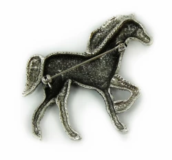 Brož kůň s perletí