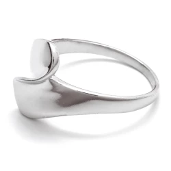 Stříbrný prsten hladký