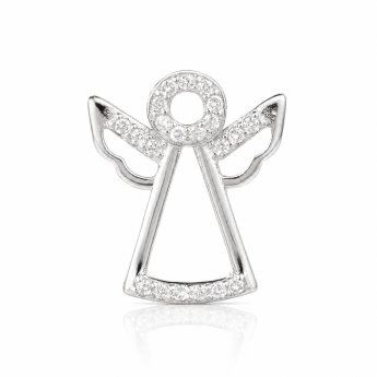 Stříbrný přívěsek anděl Monji