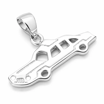 Stříbrný přívěsek auto Amerika