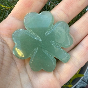 Čtyřlístek Avanturín zelený Lucky