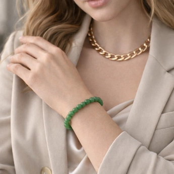 Náramek avanturín 8 mm Avril