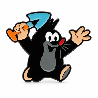 Dětská brož Krteček s lopatkou