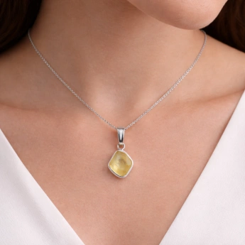 Stříbrný přívěsek s citrínem Citria