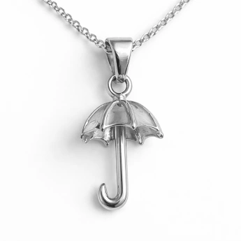 Ocelový přívěsek deštník Misty