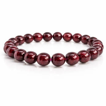 Náramek granát kuličky - více velikostí Greg