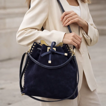 Kožená kabelka vak Aranys Lapis