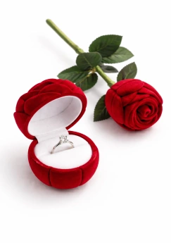 Věčná růže – krabička na šperk