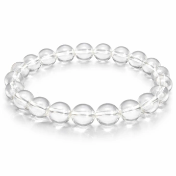 Náramek kuličkový křišťál Čistota