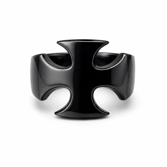 Ocelový prsten Dominus