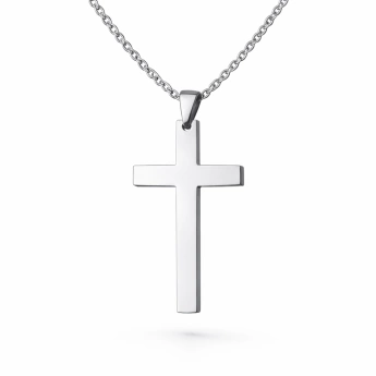 Ocelový přívěsek kříž hladký Kreyson