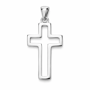 Stříbrný přívěsek kříž Alli