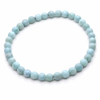 Náramek kuličkový larimar Harmonie