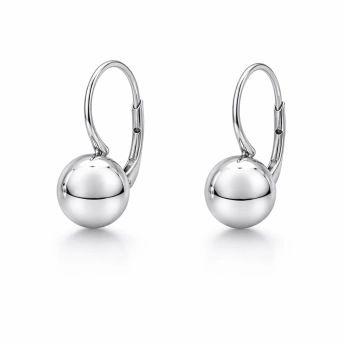 Stříbrné náušnice Kuličky