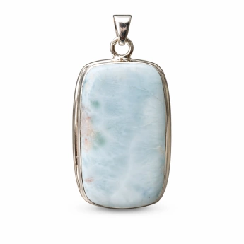 Stříbrný přívěsek s larimarem Veleina stéla