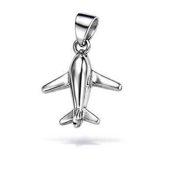 Stříbrný přívěsek letadlo Aero