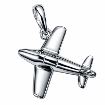 Stříbrný přívěsek letadlo Horizon