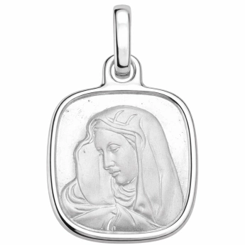 Stříbrný přívěsek Madona něžnosti