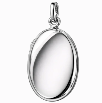 Stříbrný otevírací medailonek Ovál Vici
