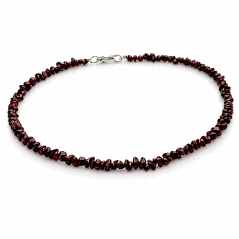 Náhrdelník sekaný granát Síla