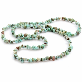 Náhrdelník sekaný larimar Harmonie Long