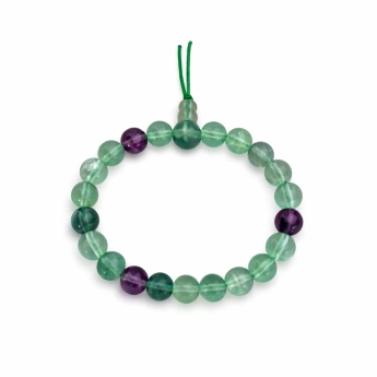 Buddhův energetický náramek fluorit Soustředění