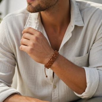 Kožený náramek Xaver