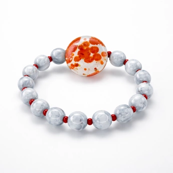 Retro náramek s velkým korálkem Kool